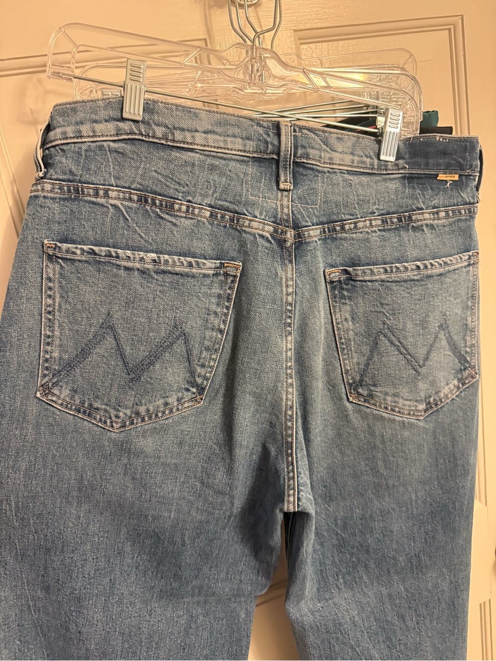Mother the weekender boot cut denim